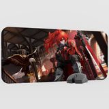 mousepad bastir Diluc Genshin Impact Anime Oyuncu V5 - 70X30 Xl Gaming Mouse Pad Fare Altlığı