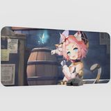 mousepad bastir Diona Genshin Impact Anime Oyuncu V3 - 90X40 Xxl Gaming Mouse Pad Fare Altlığı