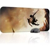 mousepad bastir Dying Light Kaymaz Dikişli Kauçuk Oyuncu Mousepad V5 - 70X30 Xl Gaming Mouse Pad Fare Altlığı