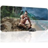 mousepad bastir Far Cry Kaymaz Dikişli Kauçuk Oyuncu Mousepad V3 - 90X40 Xxl Gaming Mouse Pad Fare Altlığı