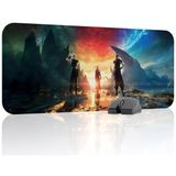 mousepad bastir Final Fantasy Kaymaz Dikişli Kauçuk Oyuncu Mousepad V4 - 70X30 Xl Gaming Mouse Pad Fare Altlığı