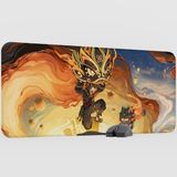 mousepad bastir Gaming Genshin Impact Anime Oyuncu V5 - 90X40 Xxl Gaming Mouse Pad Fare Altlığı