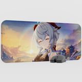 mousepad bastir Ganyu Genshin Impact Anime Oyuncu V3 - 70X30 Xl Gaming Mouse Pad Fare Altlığı