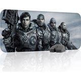 mousepad bastir Gears Of War Kaymaz Dikişli Kauçuk Oyuncu Mousepad V5 - 70X30 Xl Gaming Mouse Pad Fare Altlığı