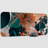 mousepad bastir Gorou Genshin Impact Anime Oyuncu V3 - 70X30 Xl Gaming Mouse Pad Fare Altlığı