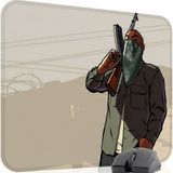 mousepad bastir Gta San Andreas Kaymaz Dikişli Kauçuk Oyuncu Mousepad V3 - 48X40 Xl Gaming Mouse Pad Fare Altlığı