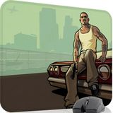 mousepad bastir Gta San Andreas Kaymaz Dikişli Kauçuk Oyuncu Mousepad V5 - 48X40 Xl Gaming Mouse Pad Fare Altlığı
