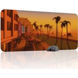 mousepad bastir Gta Vice City Kaymaz Dikişli Kauçuk Oyuncu Mousepad V5 - 90X40 Xxl Gaming Mouse Pad Fare Altlığı