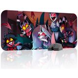 mousepad bastir Helluva Boss Kaymaz Dikişli Kauçuk Oyuncu Mousepad V4 - 70X30 Xl Gaming Mouse Pad Fare Altlığı