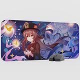 mousepad bastir Hu Tao Genshin Impact Anime Oyuncu V5 - 70X30 Xl Gaming Mouse Pad Fare Altlığı