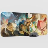 mousepad bastir Ifa Genshin Impact Anime Oyuncu V1 - 70X30 Xl Gaming Mouse Pad Fare Altlığı