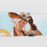 mousepad bastir Ifa Genshin Impact Anime Oyuncu V3 - 90X40 Xxl Gaming Mouse Pad Fare Altlığı