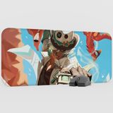 mousepad bastir Ifa Genshin Impact Anime Oyuncu V4 - 70X30 Xl Gaming Mouse Pad Fare Altlığı