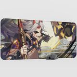 mousepad bastir Itto Genshin Impact Anime Oyuncu V3 - 90X40 Xxl Gaming Mouse Pad Fare Altlığı
