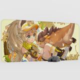 mousepad bastir Kachina Genshin Impact Anime Oyuncu V2 - 90X40 Xxl Gaming Mouse Pad Fare Altlığı