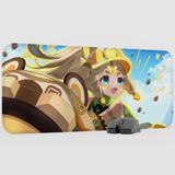 mousepad bastir Kachina Genshin Impact Anime Oyuncu V3 - 70X30 Xl Gaming Mouse Pad Fare Altlığı