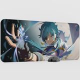 mousepad bastir Kaeya Genshin Impact Anime Oyuncu V2 - 90X40 Xxl Gaming Mouse Pad Fare Altlığı