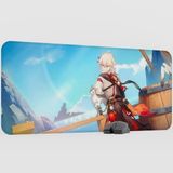 mousepad bastir Kazuha Genshin Impact Anime Oyuncu V2 - 90X40 Xxl Gaming Mouse Pad Fare Altlığı