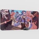 mousepad bastir Keqing Genshin Impact Anime Oyuncu V1 - 90X40 Xxl Gaming Mouse Pad Fare Altlığı