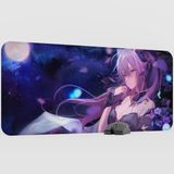 mousepad bastir Keqing Genshin Impact Anime Oyuncu V3 - 90X40 Xxl Gaming Mouse Pad Fare Altlığı