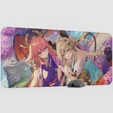 mousepad bastir Kirara Genshin Impact Anime Oyuncu V5 - 90X40 Xxl Gaming Mouse Pad Fare Altlığı