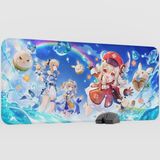 mousepad bastir Klee Genshin Impact Anime Oyuncu V4 - 90X40 Xxl Gaming Mouse Pad Fare Altlığı
