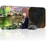 mousepad bastir Koe No Katachi Kaymaz Dikişli Kauçuk Oyuncu Mousepad V4 - 70X30 Xl Gaming Mouse Pad Fare Altlığı