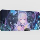 mousepad bastir Kokomi Genshin Impact Anime Oyuncu V4 - 90X40 Xxl Gaming Mouse Pad Fare Altlığı