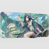 mousepad bastir Lan Yan Genshin Impact Anime Oyuncu V1 - 90X40 Xxl Gaming Mouse Pad Fare Altlığı