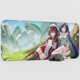 mousepad bastir Lan Yan Genshin Impact Anime Oyuncu V4 - 70X30 Xl Gaming Mouse Pad Fare Altlığı