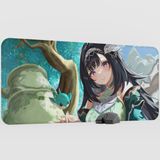 mousepad bastir Lan Yan Genshin Impact Anime Oyuncu V5 - 90X40 Xxl Gaming Mouse Pad Fare Altlığı
