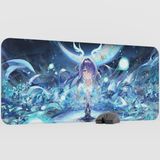 mousepad bastir Lauma Genshin Impact Anime Oyuncu V2 - 90X40 Xxl Gaming Mouse Pad Fare Altlığı