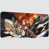 mousepad bastir Mavuika Genshin Impact Anime Oyuncu V3 - 90X40 Xxl Gaming Mouse Pad Fare Altlığı