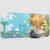 mousepad bastir Mika Genshin Impact Anime Oyuncu V2 - 70X30 Xl Gaming Mouse Pad Fare Altlığı
