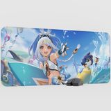 mousepad bastir Mualani Genshin Impact Anime Oyuncu V1 - 90X40 Xxl Gaming Mouse Pad Fare Altlığı