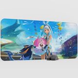 mousepad bastir Mualani Genshin Impact Anime Oyuncu V5 - 90X40 Xxl Gaming Mouse Pad Fare Altlığı