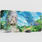 mousepad bastir Nahida Genshin Impact Anime Oyuncu V2 - 90X40 Xxl Gaming Mouse Pad Fare Altlığı