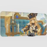 mousepad bastir Navia Genshin Impact Anime Oyuncu V2 - 90X40 Xxl Gaming Mouse Pad Fare Altlığı