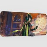 mousepad bastir Nefer Genshin Impact Anime Oyuncu V2 - 90X40 Xxl Gaming Mouse Pad Fare Altlığı