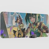 mousepad bastir Nefer Genshin Impact Anime Oyuncu V3 - 90X40 Xxl Gaming Mouse Pad Fare Altlığı