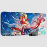 mousepad bastir Nilou Genshin Impact Anime Oyuncu V4 - 70X30 Xl Gaming Mouse Pad Fare Altlığı