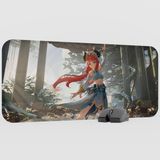 mousepad bastir Nilou Genshin Impact Anime Oyuncu V5 - 70X30 Xl Gaming Mouse Pad Fare Altlığı