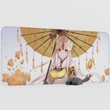 mousepad bastir Ningguang Genshin Impact Anime Oyuncu V3 - 90X40 Xxl Gaming Mouse Pad Fare Altlığı