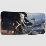 mousepad bastir Ningguang Genshin Impact Anime Oyuncu V5 - 70X30 Xl Gaming Mouse Pad Fare Altlığı