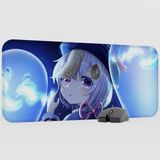 mousepad bastir Qiqi Genshin Impact Anime Oyuncu V1 - 70X30 Xl Gaming Mouse Pad Fare Altlığı