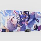 mousepad bastir Qiqi Genshin Impact Anime Oyuncu V4 - 90X40 Xxl Gaming Mouse Pad Fare Altlığı