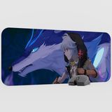 mousepad bastir Razor Genshin Impact Anime Oyuncu V4 - 70X30 Xl Gaming Mouse Pad Fare Altlığı