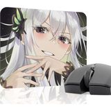 mousepad bastir Re Zero Kaymaz Dikişli Kauçuk Oyuncu Mousepad V5 - 22X18 Gaming Mouse Pad Fare Altlığı