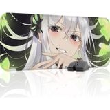 mousepad bastir Re Zero Kaymaz Dikişli Kauçuk Oyuncu Mousepad V5 - 70X30 Xl Gaming Mouse Pad Fare Altlığı