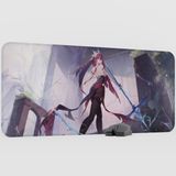 mousepad bastir Rosaria Genshin Impact Anime Oyuncu V2 - 90X40 Xxl Gaming Mouse Pad Fare Altlığı